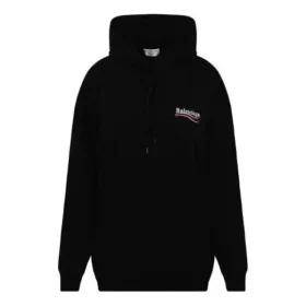 Sudadera con capucha de corte medio «Black» para Political Campaign 578135TKVI91070 Sudadera con capucha de corte medio «Black» para Political Campaign 578135TKVI91070