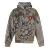 Sudadera con capucha de corte medio «Grey» 744457TOVA81300