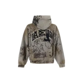 Sudadera con capucha de corte medio «Grey» 744457TOVA81300 Sudadera con capucha de corte medio «Grey» 744457TOVA81300