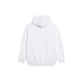 Sudadera con capucha de corte medio y estampado del logotipo de Copyright «White» 578135TIV559152