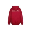 Sudadera con capucha de corte medio y logotipo de la colección SS21 «Roja» 578135TIV846295