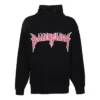 Sudadera con capucha de Metallica, corte medio «Black Orange» 743802T32698035