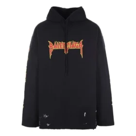 Sudadera con capucha de Metallica de corte oversize «Black Orange» 698083TMV891055 Sudadera con capucha de Metallica de corte oversize «Black Orange» 698083TMV891055
