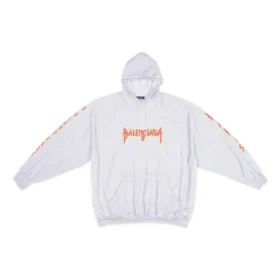 Sudadera con capucha de Metallica de corte oversize «Dirty White Orange» 697879TMV890901 Sudadera con capucha de Metallica de corte oversize «Dirty White Orange» 697879TMV890901