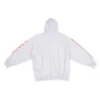 Sudadera con capucha de Metallica de corte oversize «Dirty White Orange» 697879TMV890901