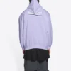 Sudadera con capucha de Political Campaign, corte medio, «Purple» 600583TKVI93072
