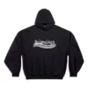 Sudadera con capucha de Political Campaign dibujada a mano «Negro» 739024TNVE91197