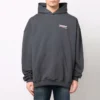 Sudadera con capucha de Political Campaign «Gris» 620973TKVI91366