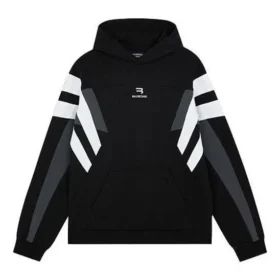 Sudadera con capucha del chándal Sporty B «Negro, gris y blanco» 675322TLVA31150 Sudadera con capucha del chándal Sporty B «Negro, gris y blanco» 675322TLVA31150
