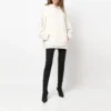 Sudadera con capucha deportiva oversize con cordón «Blanca» 600583TLVA19080