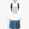 Sudadera con capucha estampada, deportiva, unisex, blanca 641679TJVI69040