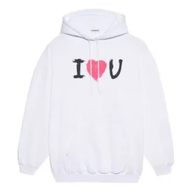 Sudadera con capucha estampada SS21, blanca 578135TJVL69040