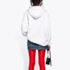Sudadera con capucha estampada SS21, blanca 578135TJVL69040