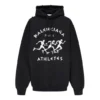 Sudadera con capucha estampada SS21, negra 641529TJVI71070