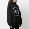 Sudadera con capucha estampada SS21, negra 641529TJVI71070