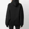 Sudadera con capucha estampada SS21, negra 641529TJVI71070