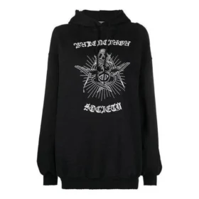 Sudadera con capucha «Free Your Mind» «Negro» 641529TJU791000