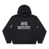 Sudadera con capucha generada por IA «Black White» 767877TQVF99034