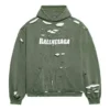 Sudadera con capucha «Green» de Caps Destroyed 659403TKVB63011