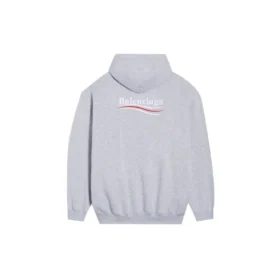 Sudadera con capucha «Grey» de Political Campaign, corte medio 600583TKVI91379