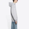 Sudadera con capucha «Grey» de Political Campaign, corte medio 600583TKVI91379