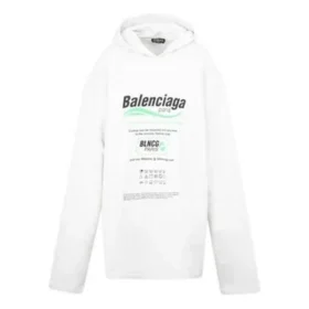 Sudadera con capucha holgada «White» 661711TKVF99085 Sudadera con capucha holgada «White» 661711TKVF99085