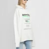Sudadera con capucha holgada «White» 661711TKVF99085