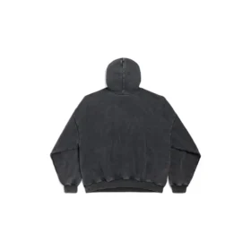 Sudadera con capucha Montaigne, corte amplio, «Black Faded» 803265TRVN21048