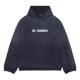 Sudadera con capucha «Navy Blue» de corte amplio 674986TLVG43967