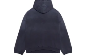 Sudadera con capucha «Navy Blue» de corte amplio 674986TLVG43967
