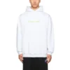 Sudadera con capucha nueva, de corte medio y con derechos de autor «Blanca» 570811TIV559152