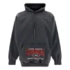 Sudadera con capucha oversize B Authentic Vintage Jersey «Negro lavado» 697879TMVB11000