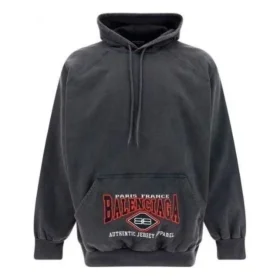 Sudadera con capucha oversize B Authentic Vintage Jersey «Negro lavado» 697879TMVB11000