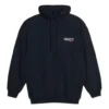 Sudadera con capucha oversize bordada de Political Campaign «Black White» 620947TKVI91070