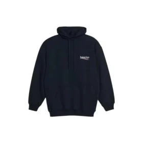 Sudadera con capucha oversize bordada de Political Campaign «Black White» 620947TKVI91070 Sudadera con capucha oversize bordada de Political Campaign «Black White» 620947TKVI91070