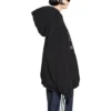 Sudadera con capucha oversize con logotipo de Balenciaga x adidas «Negro y blanco» 712396TNVA91070