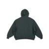 Sudadera con capucha oversize con logotipo de Balenciaga x adidas «Verde-Blanco» 712396TNVA93775
