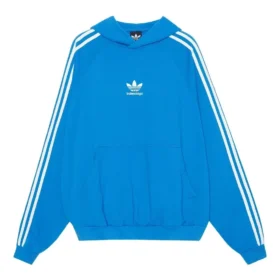 Sudadera con capucha oversize de Balenciaga x adidas «Azul» 729322TNVN24026