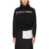 Sudadera con capucha oversize «Femme Fatale» «Negro» 482217TTK141000