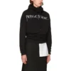 Sudadera con capucha oversize «Femme Fatale» «Negro» 482217TTK141000