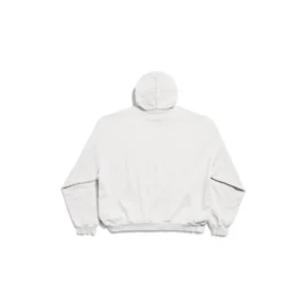 Sudadera con capucha oversize «Off White Black» de Beverly Hills 739024TQVS73307