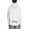 Sudadera con capucha oversize «Paris Upside Down» «Blanca» 698156TMVD19000
