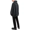 Sudadera con capucha oversize «Washed Black» de Fashion Institute 697879TMVK18190