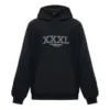 Sudadera con capucha oversize XXXL «Negro y blanco» 713677TNVD91070