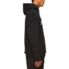 Sudadera con capucha oversize y logotipo en letra cursiva «Black White» 674986TMVB51070