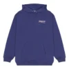 Sudadera con capucha Political Campaign, corte medio «Azul» 600583TKVI91195