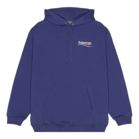 Sudadera con capucha Political Campaign, corte medio «Azul» 600583TKVI91195 Sudadera con capucha Political Campaign, corte medio «Azul» 600583TKVI91195