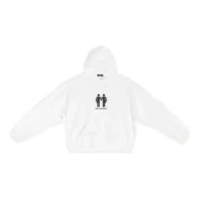 Sudadera con capucha Pride, corte holgado «Blanco» 651799TMVO30904