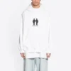 Sudadera con capucha Pride, corte holgado «Blanco» 651799TMVO30904