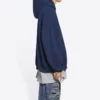 Sudadera con capucha Pride de corte holgado «Navy» 651799TLV548561